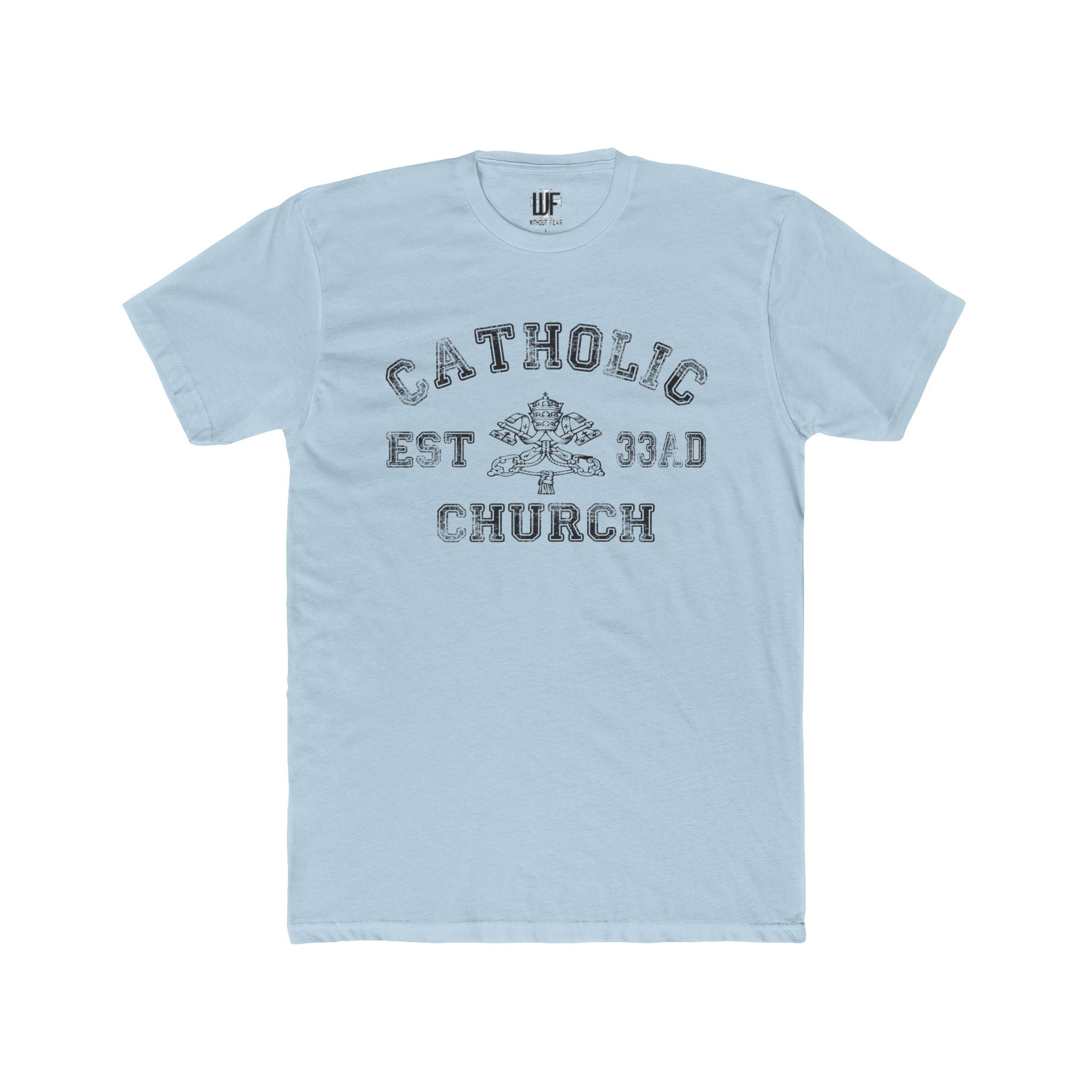 Catholic Church EST 33AD Black Print