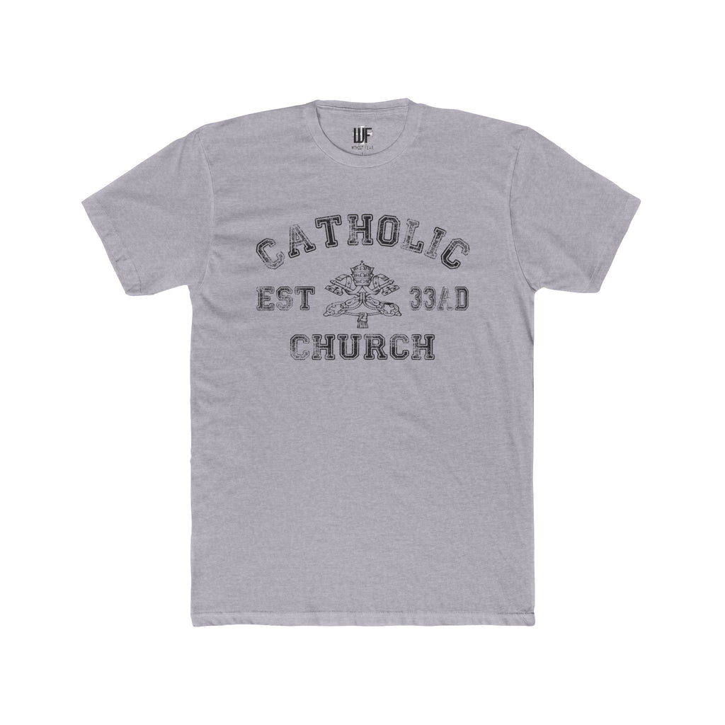 Catholic Church EST 33AD Black Print