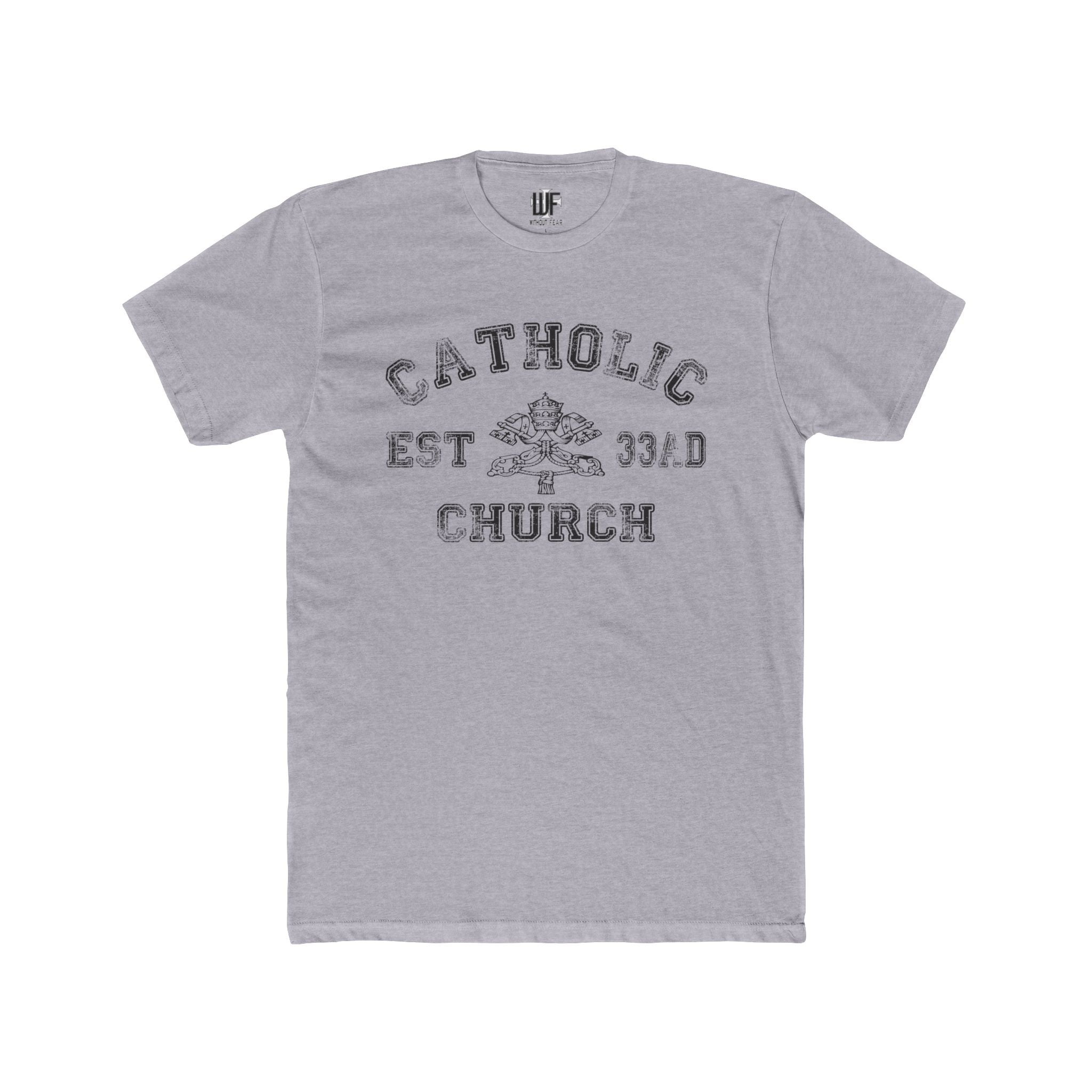 Catholic Church EST 33AD Black Print