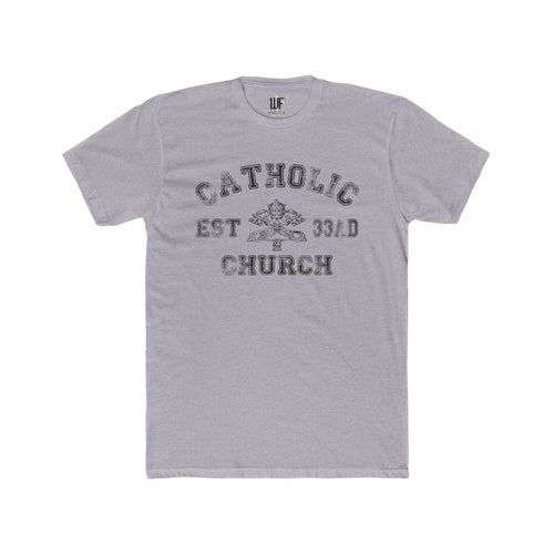 Catholic Church EST 33AD Black Print